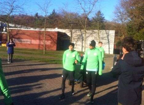 Украинского полузащитника заставили возить телегу