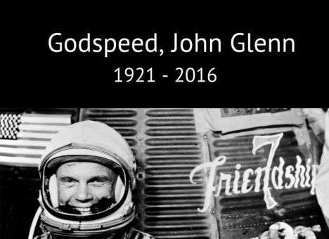 Умер первый в истории США астронавт Джон Гленн, совершивший полет на орбиту