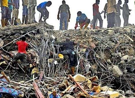 В Нигерии 60 человек погибли при  обрушении  крыши в  новой церкви