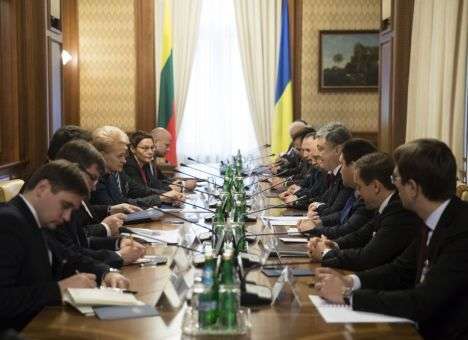 Украина и Литва подписали ряд двухсторонних соглашений