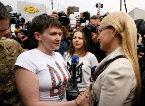 Тимошенко открестилась от Савченко: Мы не несем ответственности за ее действия