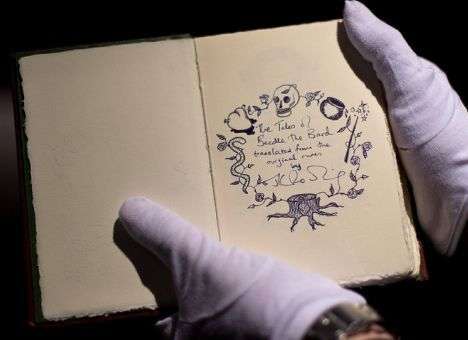 Рукописную книгу Джоан Роулинг продали за 368,8 тысяч фунтов
