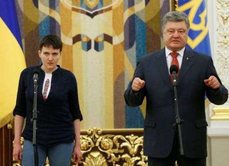 Порошенко не в восторге от встречи Савченко с боевиками