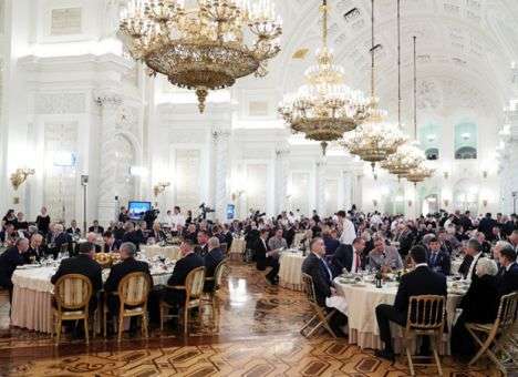 Песков подтвердил, что на приеме в Кремле присутствовал наемник «Вагнер»