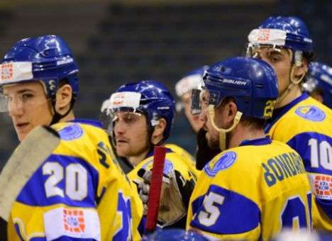 Сборная Украины проиграла в первом матче EIHC