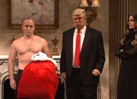 Путин поздравил Трампа с Рождеством (ВИДЕО)