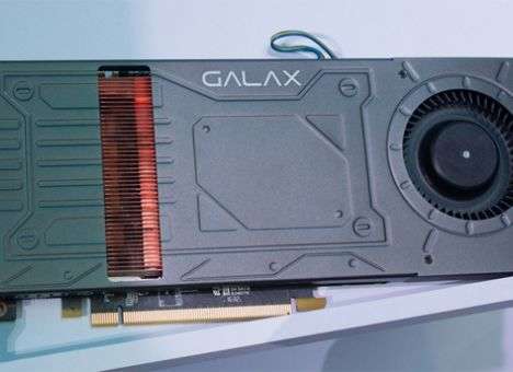 Galax показала первую в мире однослотовую видеокарту