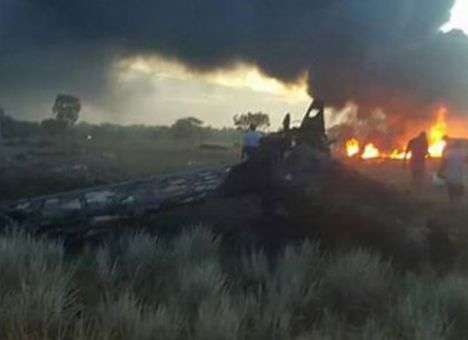 В Колумбии при взлете рухнул грузовой  Boeing 727 (видео)