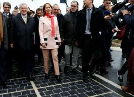 Во Франции открыли «солнечное шоссе»