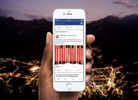 Facebook тестирует Live Audio
