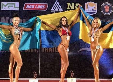 Украинка стала чемпионкой мира по фитнесу