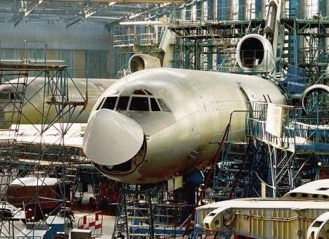 На Самарском заводе изъяли документы по ремонту упавшего в море Ту-154