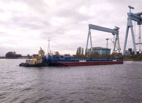 Украина получила от Австрии 60 барж, которые заказывала еще при СССР