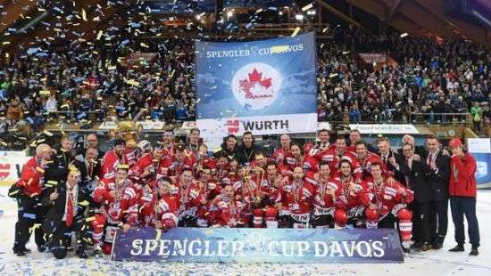 Сборная Канады выиграла Кубок Шпенглера
