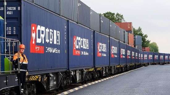 Китай и Лондон связали прямым поездом