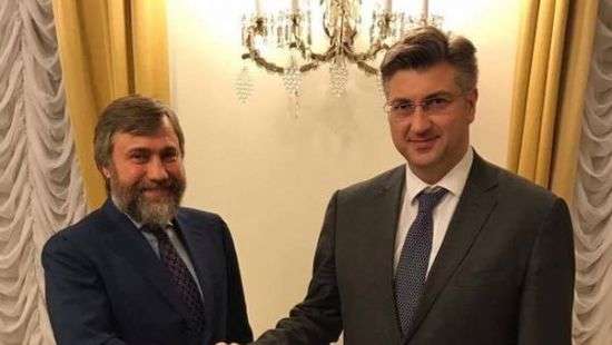 Вадим Новинский встретился с премьер-министром Хорватии