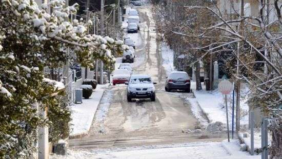Грецию накрыли «сибирские» морозы