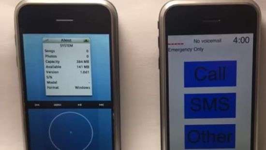 В интернете показали прототип первого iPhone (ВИДЕО)