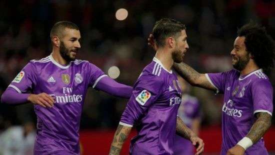 Севилья и Реал выдают яркий матч, но дальше идут мадридцы