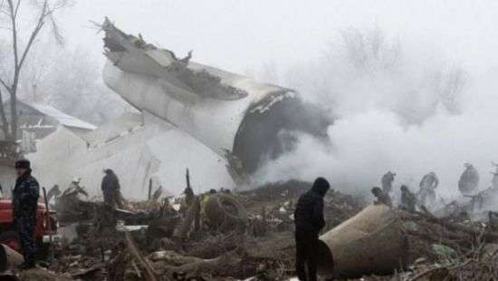 Найден второй черный ящик разбившегося под Бишкеком самолета