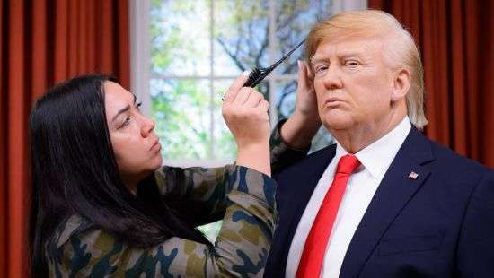 В Лондоне досрочно показали воскового Трампа