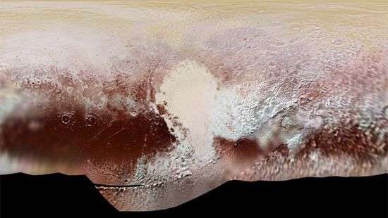 Обнародовано видео «посадки» станции New Horizons на Плутон