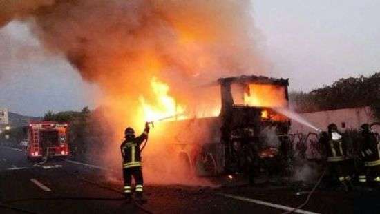 Сгоревших в автобусе венгерских школьников идентифицируют по ДНК