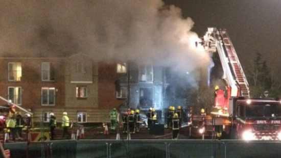 В Лондоне взлетел на воздух жилой дом