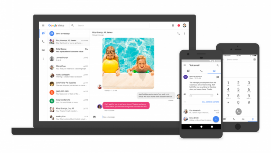 Google Voice получил крупнейшее обновление