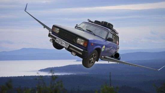 Россиян пересадят на летающие автомобили