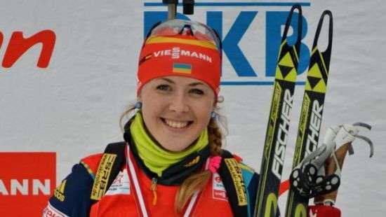 Украинка выиграла золото на чемпионате Европы по биатлону