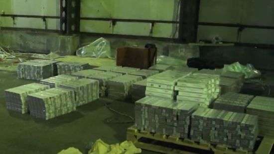 Из Украины пытались вывезти сигарет на полмиллиона гривен (видео)