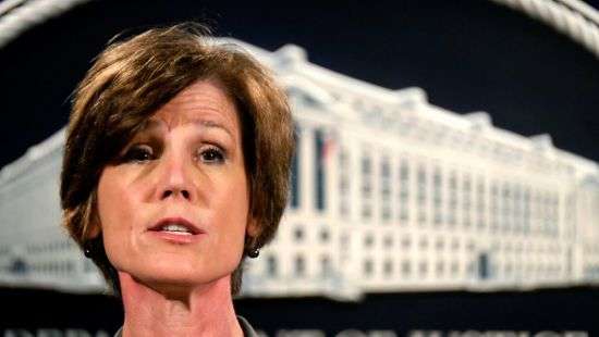 Трамп уволил и.о генпрокурора за отказ выполнять указ об иммиграции