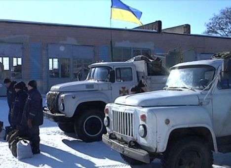 Днепровские спасатели отправляются на выручку жителям Авдеевки