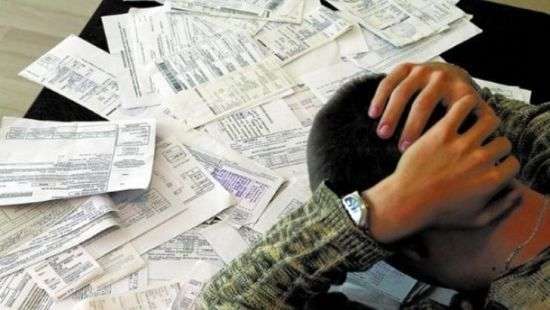 В Украине задолженность за комуслуги выросла на 26%