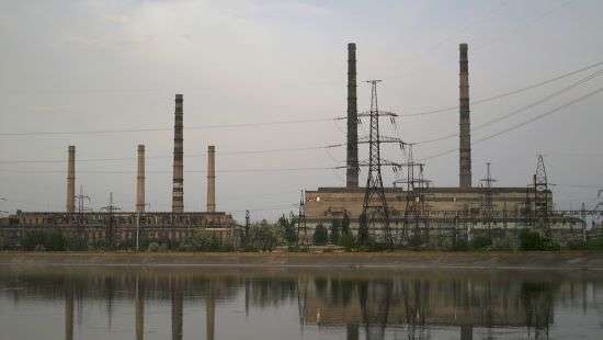 На украинских тепловых станциях заканчивается антрацит