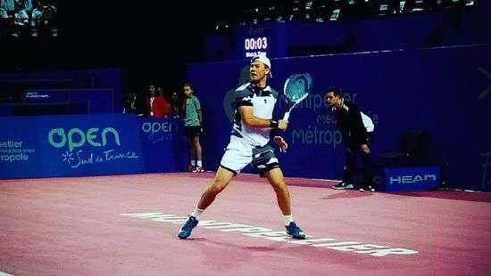 Украинец вышел во второй круг теннисного турнира в Монпелье