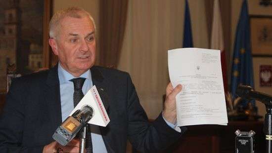 Мэр Перемышля дождался письменного извинения