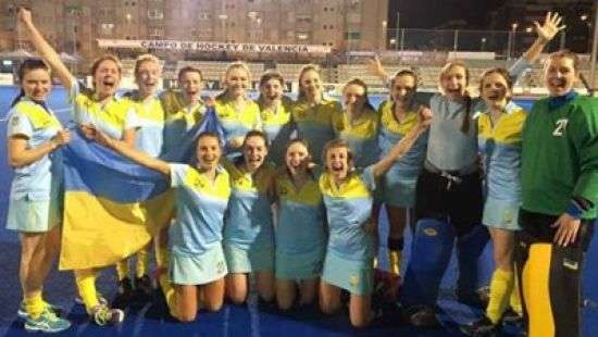 Украина вышла в четвертьфинал лиги по хоккею на траве