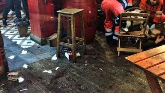 В Испании произошла масштабная драка фанатов