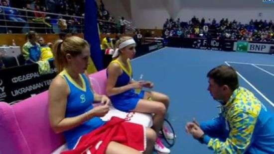 Украинские теннисистки уступили в парной встрече сборной Австралии