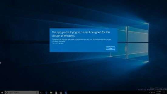 Обнаружен способ запуска Win32 на Windows 10 Cloud