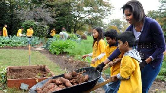 Мелания Трамп продлит жизнь огорода Мишель Обамы