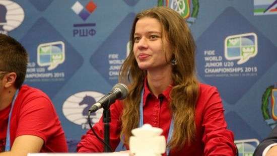 Украинка пробилась во второй раунд чемпионата мира по шахматам