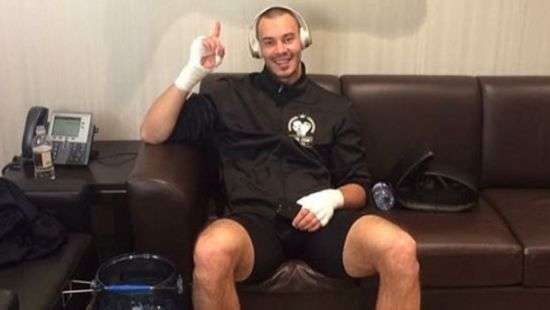 Украинский супертяжеловес выиграл свой девятый бой на профи-ринге