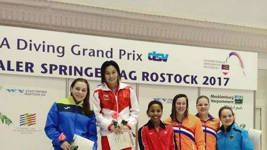 Украинка завоевала серебро Гран-при по прыжкам в воду
