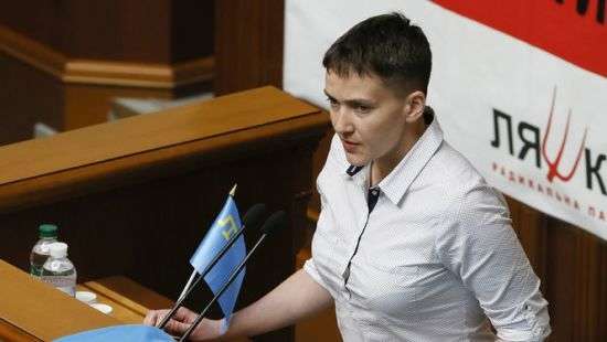 Савченко заявила о том, что не стреляла с боевиками на Донбассе