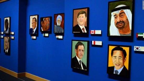 Джордж Буш-младший покажет свои картины широкой публике