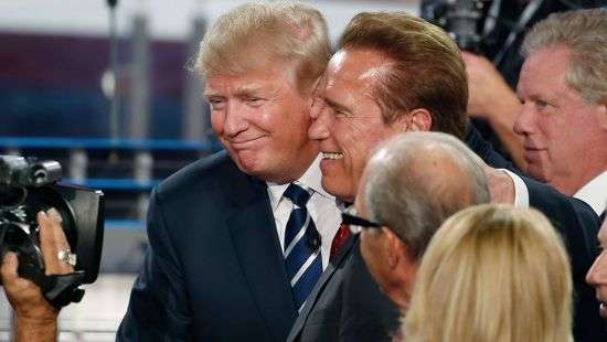 Шварценеггер хотел разбить Трампу лицо об стол
