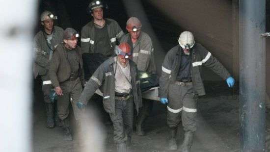 Возросло количество госпитализированных горняков шахты «Степная»